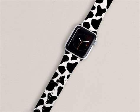 Get Moo-ving with Our Stylish Cow Print Apple Watch Band
